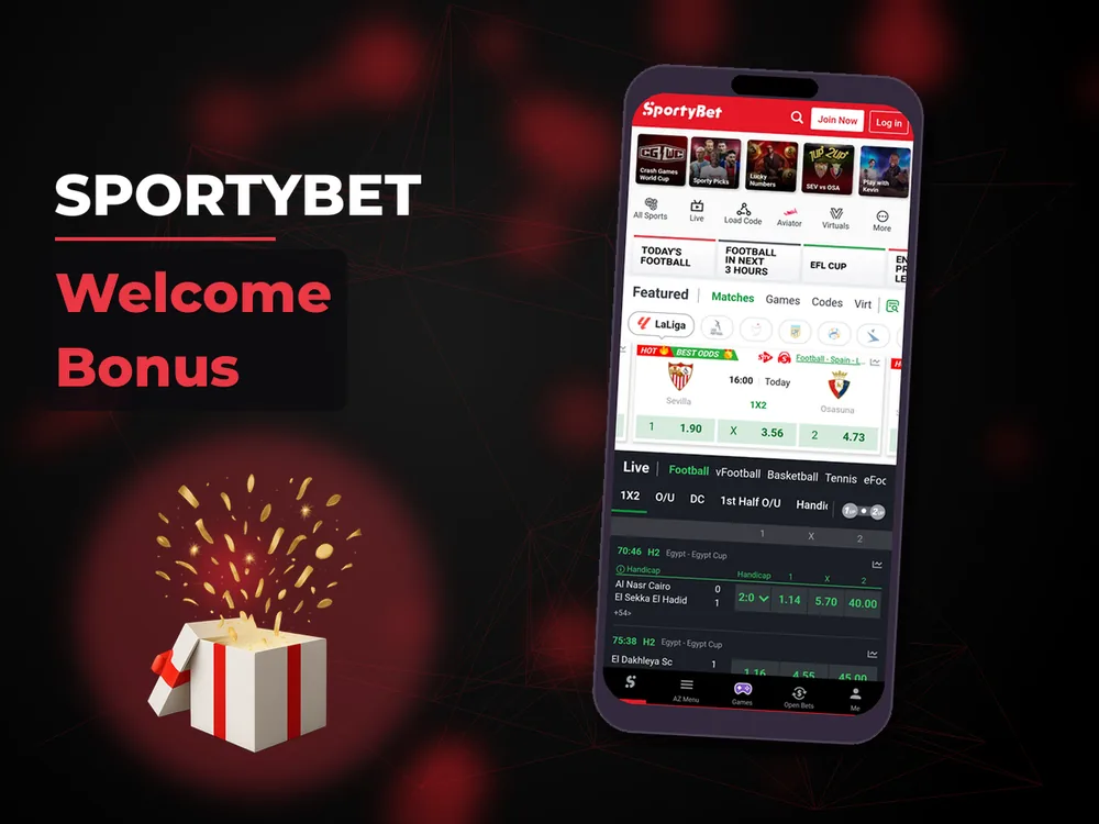 SportyBet - Welcome Bonus