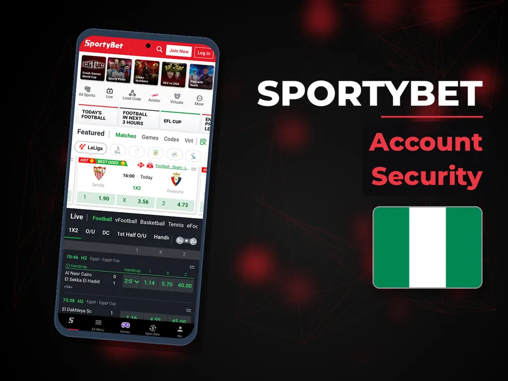 SportyBet - Account Security